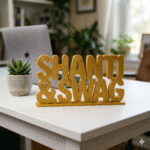 Shanti & Swag Custom 3D Printed Desk Sign