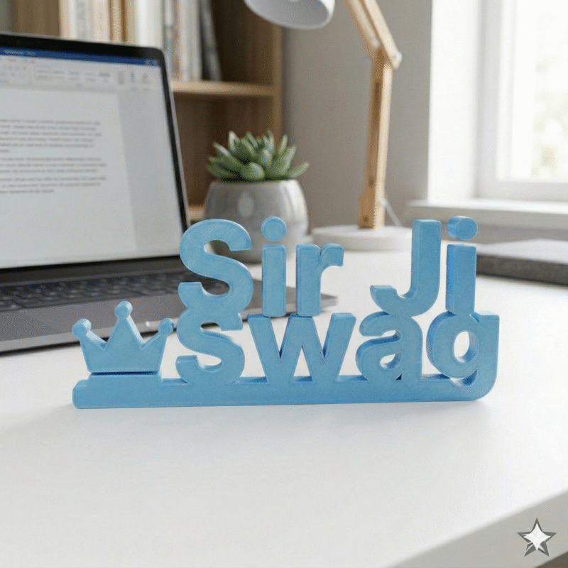 Sir Ji Swag 3D Printed - Image 7