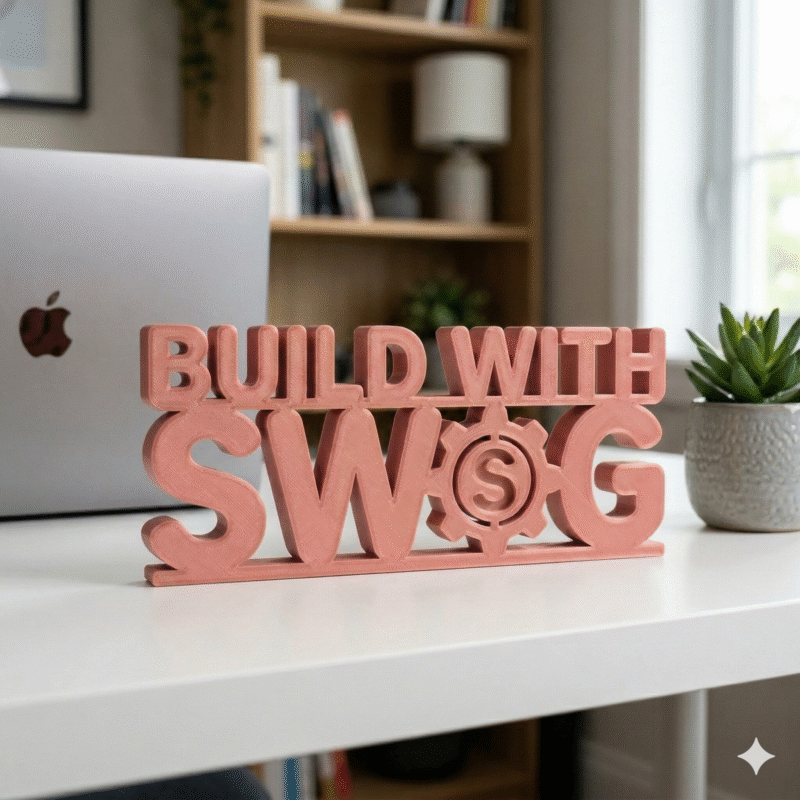 Build With Swag 3D Printed - Image 5