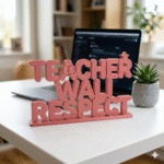 Teacher Wali Respect 3D Printed