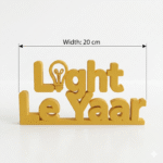 light le yaar 3d printed desk sign - Image 2