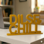 Dil Se Chill 3D Printed Desk Decor - Image 9