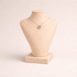 Premium Necklace Jewellery Stand | 3D Printed Display Bust | Lightweight Durable Plastic Holder for Necklaces | Modern Dressing Table Organizer | Space Saving Jewelry Display for Home & Shops(Skin Color)