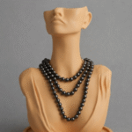 Loop Mannequin Necklace Display Bust| Mangalsutra & Chain Jewelry Holder | Face Design Jewelry Stand for Shop, Showroom, Exhibition & Photography(Skin Color)