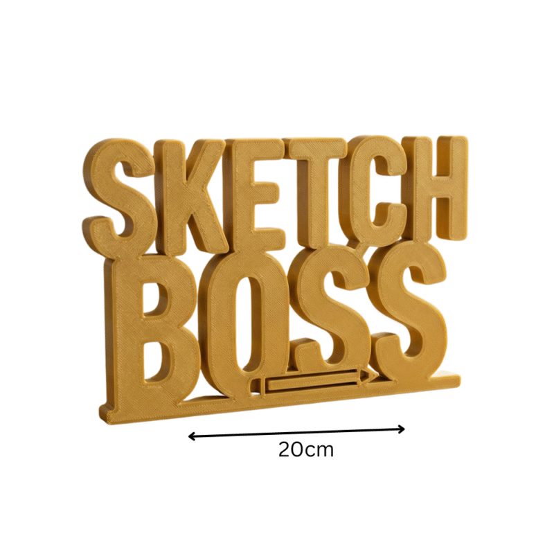 Sketch Boss 3D Printed - Image 2