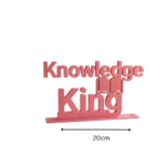Knowledge King 3D Printed - Image 2