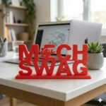 Mech Swag 3D Printed Desk Sign for Mechanical Engineers, Workshop & Office Decor Gift - Image 4