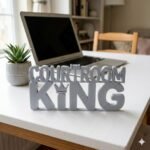 Courtroom King 3D Printed Desk Sign for Lawyers | Legal Office Decor Gift - Image 5