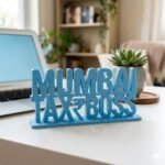 Mumbai Tax Boss 3D Printed Desk Name Plate for CA Office, Tax Consultant Gift, Professional Desk Decor India - Image 8