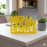 High Court Hustle 3D Printed Lawyer Desk Decor Gift - Image 7