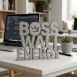 Boss Wali Energy 3D Printed Desk Sign | Office Motivational Decor Gift - Image 7
