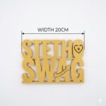 Stetho Swag 3D Printed Medical Desk Name Plate for Doctors Clinics Office Decor Gift - Image 9