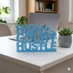 High Court Hustle 3D Printed Lawyer Desk Decor Gift - Image 4