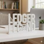 Ledger Legend 3D Printed Desk Name Plate for Accountants & Finance Office Decor - Image 8