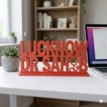 Lucknow Dr Sahab 3D Printed Doctor Name Plate | Personalized Desk Sign for Clinic & Hospital - Image 6