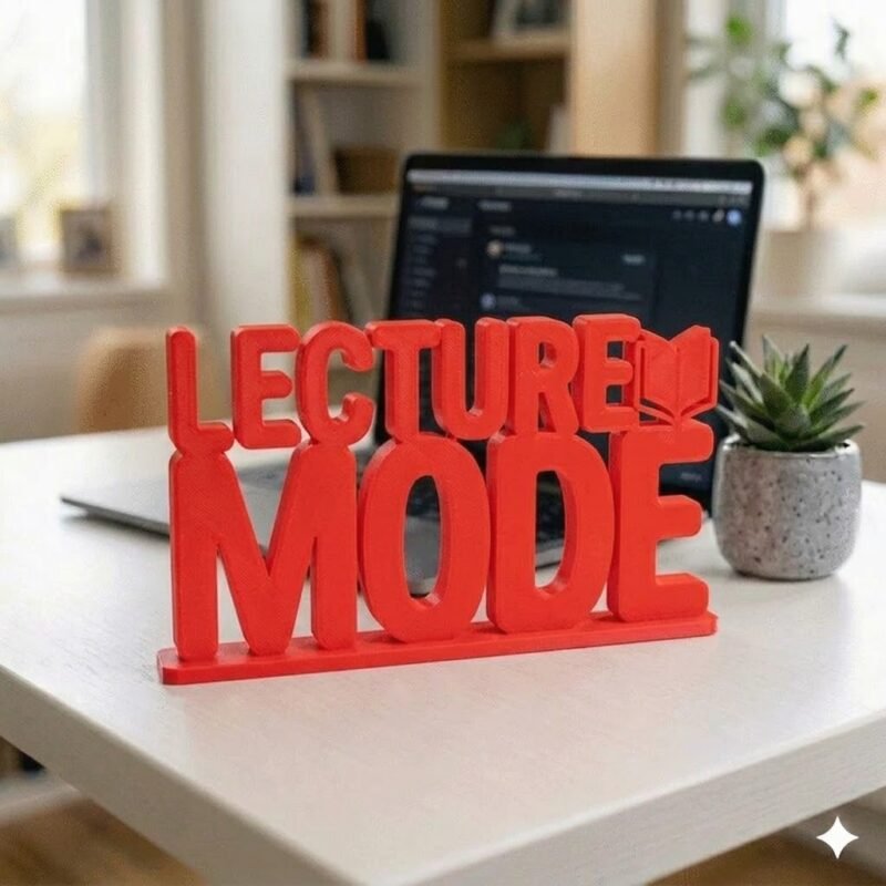 Lecture Mode 3D Printed - Image 9