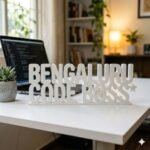 Bengaluru Code Boss 3D Printed Desk Sign for Office, Developer Desk Decor Gift - Image 5