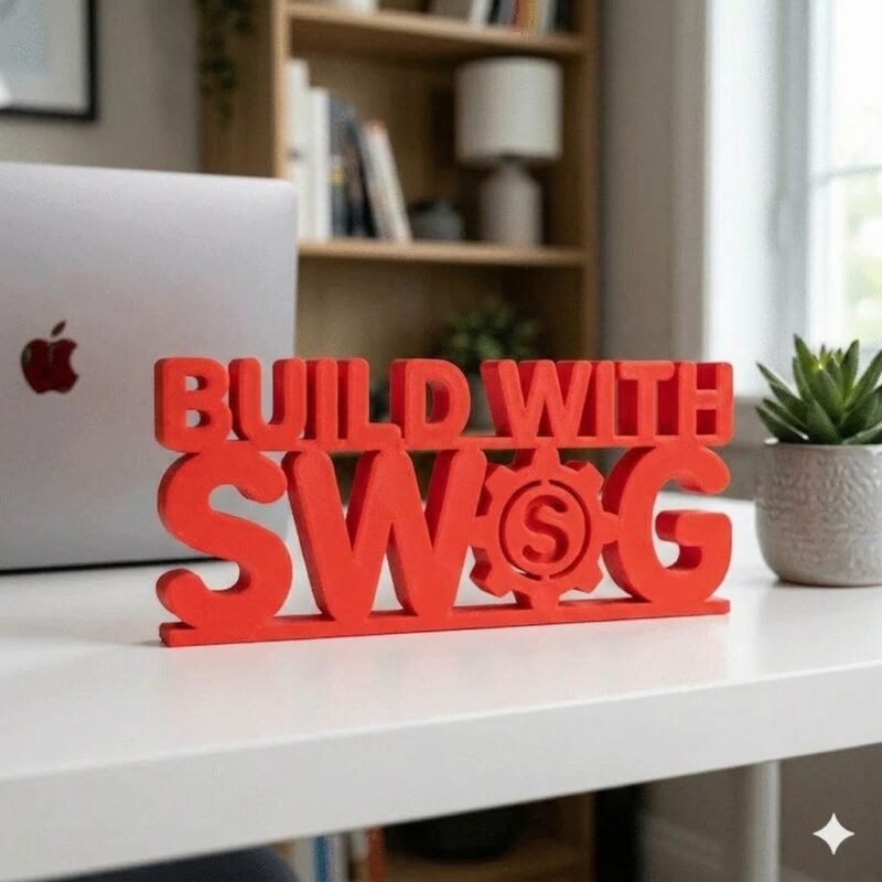 Build With Swag 3D Printed - Image 8