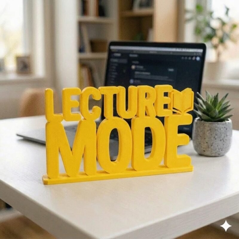 Lecture Mode 3D Printed - Image 8
