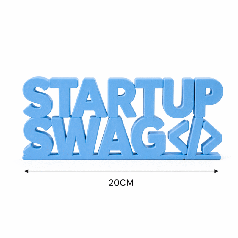 Startup Swag 3D Printed Desk Sign for Office Desk Decor - Image 2