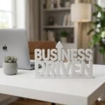 Business Driven 3D Printed Desk Sign for Office & Corporate Desk Decor - Image 8