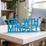 Growth Mindset 3D Printed Desk Sign for Office & Workspace Decor - Image 7
