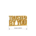 Trusted By You 3D Printed Desk Sign for Office Reception & Business Decor - Image 3