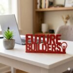 Future Builders 3D Printed Desk Decor for Office, Startup & Corporate Gifts - Image 5