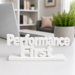Performance First 3D Printed Sign | Tech & Sales Team Gift