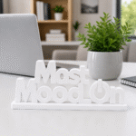 "Mast Mood On" 3D Printed Desk Sign, Fun Office Decor, Creative Workspace Accessory, Motivation Gift for Students, Professionals, Home Office, Gaming Setup - Image 8