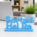 "Sorted Hai Re" 3D Printed Desk Sign, Fun Office Decor, Motivational Workspace Accessory, Unique Gift for Students, Creative Professionals, Home Office, Gaming Setup, Study Table, IT Hubs - Image 7