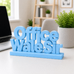 Custom 3D Printed Office Desk Sign | Personalized Gift for Boss