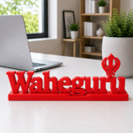 Waheguru 3D Printed Desk Decor | Sikh Spiritual Gift & Art