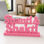 Shanti & Shakti 3D Printed Desk Decor | Spiritual Wellness Gift