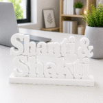 Shanti & Shakti 3D Printed Desk Decor | Spiritual Wellness Gift