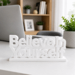 3D Printed Motivational Desk Sign - Unique Employee Appreciation Gift