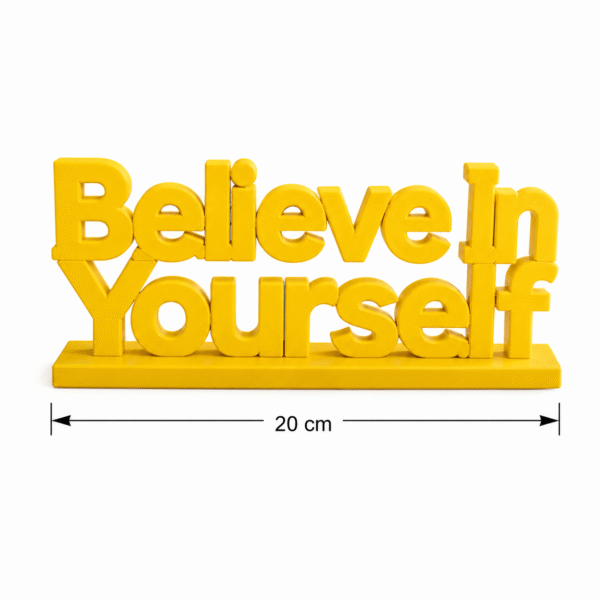 3D Printed Motivational Desk Sign - Unique Employee Appreciation Gift