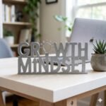 Growth Mindset 3D Printed Desk Sign for Office & Workspace Decor - Image 6