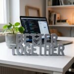 Better Together 3D Printed Desk Sign for Office & Corporate Gifts - Image 6