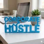 Corporate Hustle 3D Printed Corporate Desk Gift for Office & Employee Workspace - Image 6