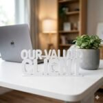 Our Valued Client 3D Printed Desk Sign for Office Reception & Business Decor - Image 6