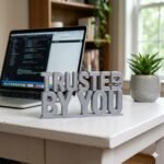 Trusted By You 3D Printed Desk Sign for Office Reception & Business Decor - Image 6