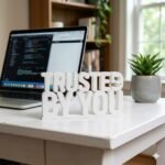 Trusted By You 3D Printed Desk Sign for Office Reception & Business Decor - Image 8