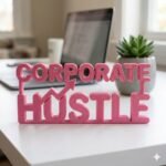 Corporate Hustle 3D Printed Corporate Desk Gift for Office & Employee Workspace - Image 8