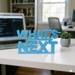 What’s Next 3D Printed Desk Sign for Office & Workspace Decor - Image 7